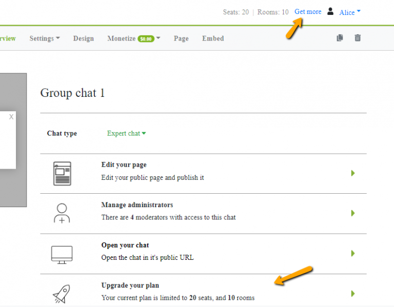 How to create an additional new chat? - Online Group Chat Room Plugin ...