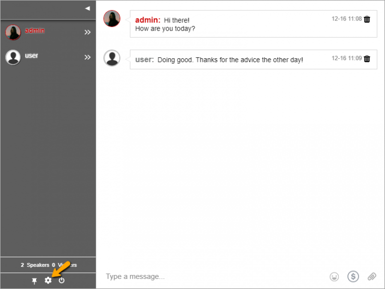 How to export your chat transcript? - Online Group Chat Room Plugin for ...