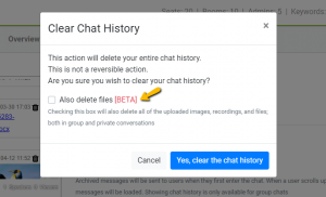 administrative features