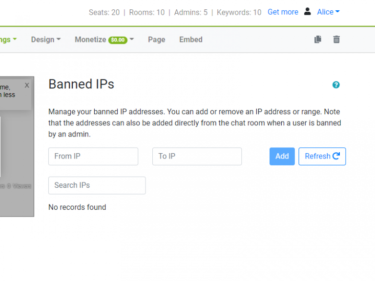 How To Ban A User? - Online Group Chat Room Plugin For Websites And ...