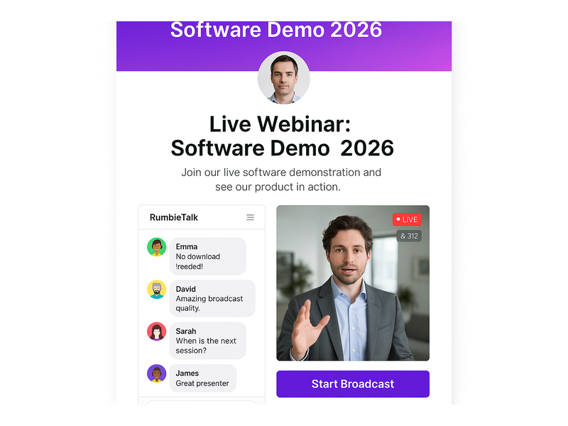 Pageinar webinar landing page illustration 1