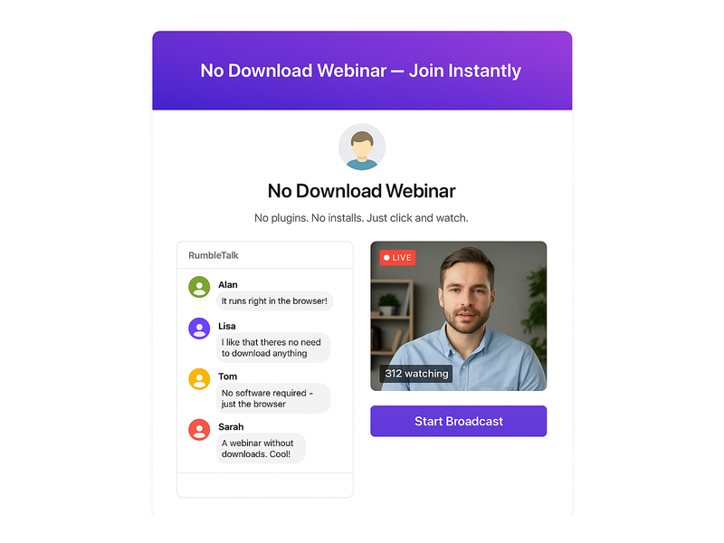 Pageinar webinar landing page illustration 1