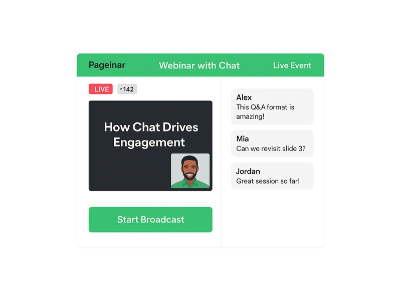 Pageinar webinar landing page illustration 1