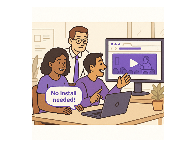 Pageinar webinar landing page illustration 3