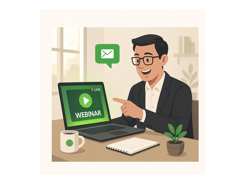 Pageinar webinar landing page illustration 3