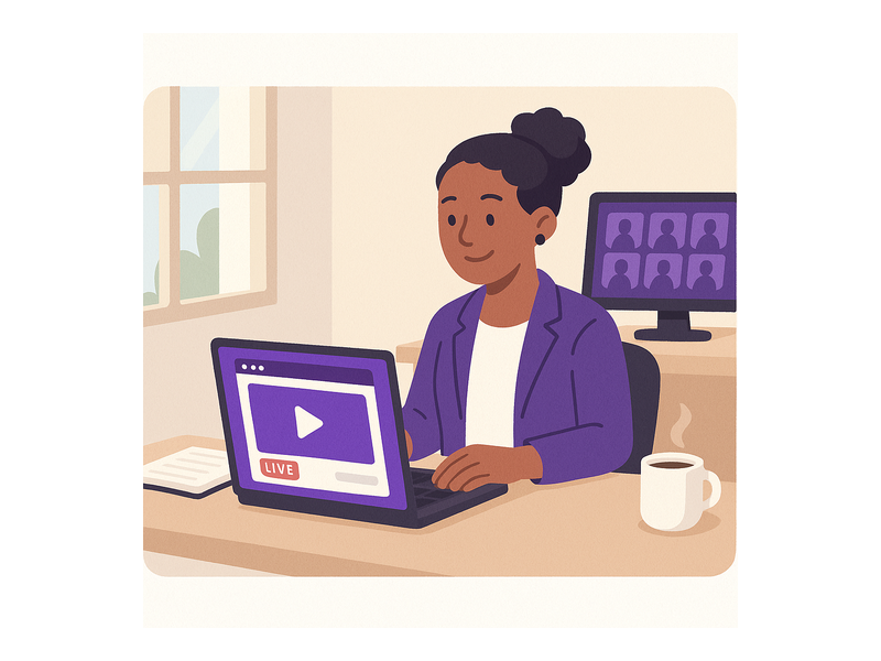 Pageinar webinar landing page illustration 3