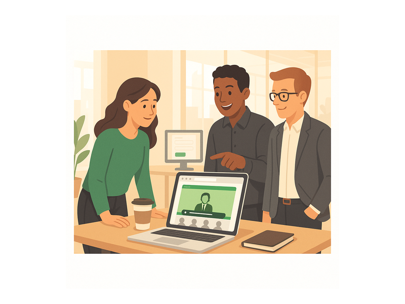 Pageinar webinar landing page illustration 3