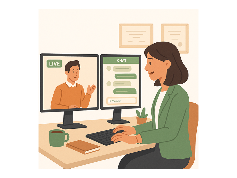 Pageinar webinar landing page illustration 3