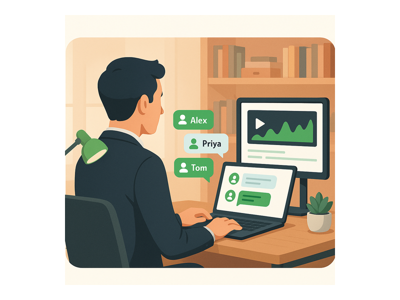 Pageinar webinar landing page illustration 3